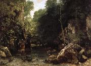 Gustave Courbet The Shaded Stream china oil painting reproduction